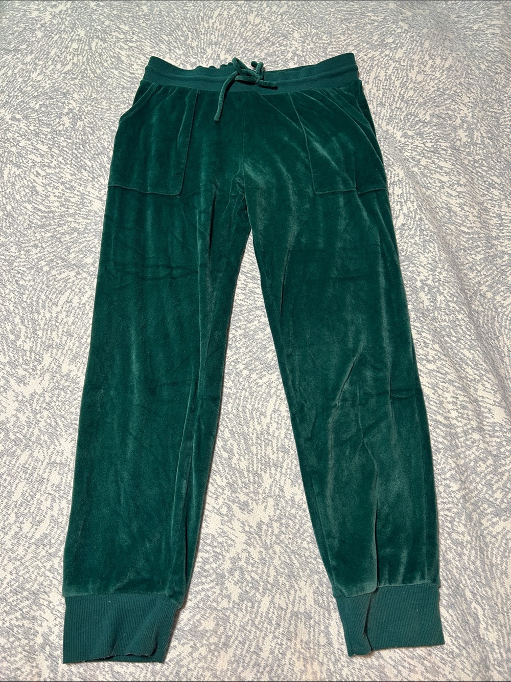 Green Velvet PJ Pants